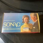 Vintage Sonac Sonic Action Denture Cleaning System Nos New Teeth Works. Fixed Price $12.95.