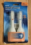 Nos Phillips Sonicare Ultra-compact Replacement Brush Heads 2 Pack Unopened. Fixed Price $10.00.