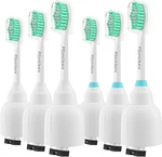 6 Pack Toothbrush Heads For Philips Sonicare E-series Essence Cleancare HX7001. Fixed Price $18.59.