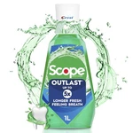 Crest Scope Outlast Mouthwash, Long Lasting Mint, 1. Fixed Price $12.98.