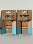 Drtung's Vegan Activated Charcoal Floss - Natural Dental 90 Foot (pack Of 2). Fixed Price $18.99.