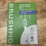 Total Clean Replacement Toothbrush 6 Standard Heads Compatible With Philips. Fixed Price $28.99.