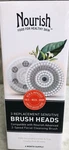 Nourish 3REACEMENT Sensitive Brush Heads For FACE/NECK/BODY-SHIPN24HOURS. Fixed Price $34.88.