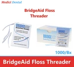 Bridgeaid Dental Threader Ortho Flossing Under Bridges And Braces, 1000/BX. Fixed Price $68.45.
