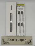 Soladey 5 Ionic Toothbrush White + 4 Replacement Heads Compact Honeycomb Set. Fixed Price $57.49.