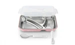 Thinksport- GO2 Airtight Travel Container Pink + Fork&spoon. Fixed Price $30.45.