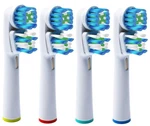 For Oral-b Dual Clean Replacement Electric Toothbrush Head, 4 Count. Fixed Price $11.69.