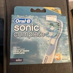 Oral - Sonic Complete Toothbrush Replacement Heads New In Box Three. Fixed Price $22.50.