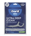 Oral-b Glide Ultra Deep Clean Dental Floss Picks, Cool Mint Flavor, 75 Ct. Fixed Price $8.35.