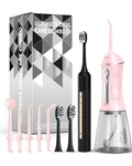 Lumivoid Water Flosser And Electric Toothbrush COMBO,2-1 Oral Clean Kit, 5-SP.... Fixed Price $45.57.
