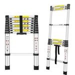 Telescoping Ladders, (8.5FT/2.6M) EN131 Standards Aluminum Extension Ladder, .... Fixed Price $96.49.