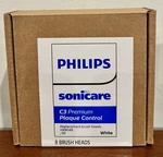 Philips C3 Sonicare Premium Plaque Control HX9048/30 White 8-PACK New Sealed. Fixed Price $40.00.