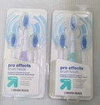 6 Pk Effects Replacement Brush Heads Up & For Philips Sonicare. Fixed Price $15.99.