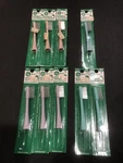 Vintage Nos 9 General Electric Automatic Toothbrush Replacements Nylon Bristles. Fixed Price $30.00.