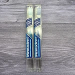 Vtg Mentadent 52 Toothbrush Medium Full Head Flared Side Bristles Blue Nos. Fixed Price $39.99.