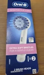 New Oral-b Sensitive Gum Care Replacement 2-PACK Brush Heads Free Shipping. Fixed Price $14.99.