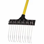 Groundskeeper Ii Deluxe Shrub Rake / Leaf - 9.5" Head, 54" Handle. Fixed Price $82.63.
