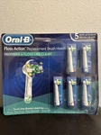 Oral-b Professional Floss Action Replacement Brush Heads 5PK. Fixed Price $22.00.