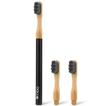 Extra Soft Toothbrushes For Adults - 3 Replaceable Natural Heads .... Fixed Price $16.12.