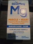 Slow Magnesium Chloride And Calcium, 60 Tablets, Exp 08/26. Fixed Price $17.99.