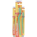 Fuchs Record V Natural Bristle Medium Toothbrush 3 Pack. Fixed Price $16.99.