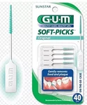 6 Pack Sunstar Gum Soft-picks With Comfortable Bristles Plaque Removal 40CT. Fixed Price $9.00.