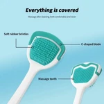 Double Side Tongue Cleaner Oral Hygiene Scraper Toothbrush Fresh Breath. Fixed Price $8.54.