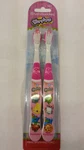 Shopkins 2 Pieces Kid Tooth Brushes Set 100% Original Licensed Must. Fixed Price $6.99.