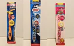 Brush Buddies 3PK (soft Rounded Bristles) W/ Caps - Set Three Characters. Fixed Price $35.00.
