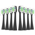 Replacement Toothbrush Heads Fits For 1 Count (pack Of 8), Black 9.0/5.0. Fixed Price $28.99.