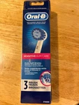 Oral-b Sensitive Gum Care Electric Toothbrush Replacement Heads 3 Pack New. Fixed Price $12.99.