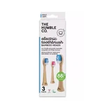 Electric Toothbrush Replaceable Bamboo Head Original 3 Count By The Humble. Fixed Price $18.57.
