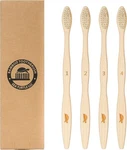 Seaturtle Plant-based Bristles Bamboo Toothbrush Pack 4 Soft Natural. Fixed Price $7.99.