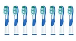 LITTLEBIRD4 Replacement Toothbrush Heads For 1 Count (pack Of 8), Blue-white. Fixed Price $14.63.