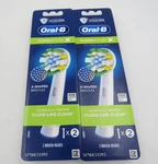 Oral-b Flossaction Electric Toothbrush Replacement Heads Refill 4 Count. Fixed Price $12.99.