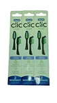 Oral-b Clic Heads Toothbrush Refills 2 Packs (3 Lot) New Sealed Black. Fixed Price $17.87.