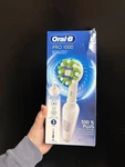 Oral-b Pro 1000 Rechargeable Electric Toothbrush, White. Fixed Price $34.95.