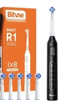 Bitvae R1 Electric Toothbrush Rotary 8 Heads 5 Modes Black. Fixed Price $19.40.