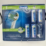 Oral-b Floss Action Replacement Heads 4 Count Refill Electric Toothbrush. Fixed Price $12.00.