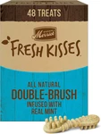 Fresh Kisses Natural Dental Chews, Toothbrush Treat Shape Infused With Real Mint. Fixed Price $71.99.