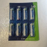 Lot Of 8 Oral-b Replacement Brush Heads Floss Action Braun Open Box Sealed. Fixed Price $29.99.