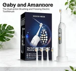 2-IN-1 Sonic Electric Toothbrush Flosser Rechargeable Oral Care Teeth Cleaner. Fixed Price $89.99.