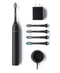 Brushmo BM01 Electric Sonic Toothbrush - 4 Heads Rechargeable New Black. Fixed Price $34.99.