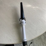 Shot Tools Nano Ceramic Taper Curling Iron White Black Wand Styler Hair. Fixed Price $12.50.