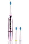 Sonicety Electric Toothbrush HI-910 Dream Pink (2 Free Extra Heads). Fixed Price $16.97.