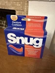 1 Box Snug Denture Cushions Large Size 2 New Old Stock Discontinued Htf. Fixed Price $425.00.