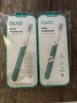Lot Of 2 Box , Quip Sonic Vibration Green Electric Toothbrush Great For Travel. Fixed Price $30.00.