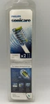 Philips Sonicare Adaptive Clean White Toothbrush Heads 2CT. HX9042/64 New Sealed. Fixed Price $14.99.