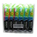 6 X Reach Crystal Clean Medium Toothbrushes Bristles. Fixed Price $11.84.