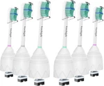 6 Pack Philips Sonicare Replacement Toothbrush Heads For E-series Green. Fixed Price $29.67.